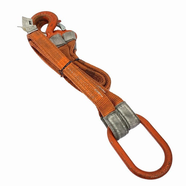 ☆中古品5点セット☆TRUSCO トラスコ 2本吊り ベルトスリング G25-2P15×2 G25-2P10×2 G35-10 オマケ付き 荷締 運送 116098 - 6