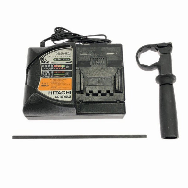 ☆中古品☆HITACHI 日立工機 14.4V  コードレスロータリハンマドリル DH14DSL 充電器付 充電式 ロータリーハンマードリル133198 - 10