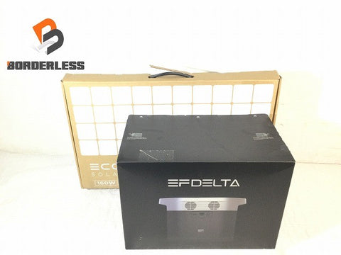 ☆極美品☆ECOFLOW エコフロー ポータブル電源 DELTA2 ZMR300-JP EFD330 ソーラーパネル 160W 付 キャンプ アウトドア 災害 非常用127223