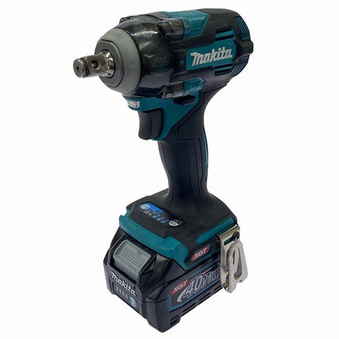 ☆中古品☆makita マキタ 40Vmax 充電式インパクトレンチ TW004G バッテリ1個(2.5Ah)付 コードレス130714 - 0