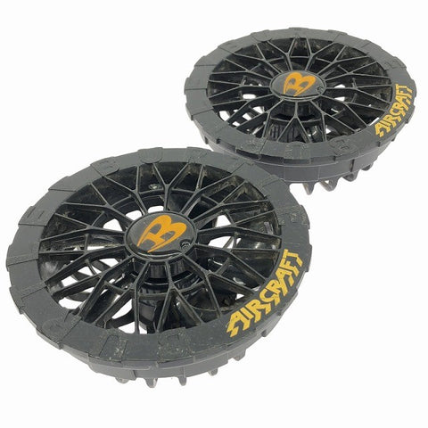 ☆中古品☆BURTLE バートル エアークラフト専用バッテリー AC09 黒 ファンユニット AC09-1 黒 空調作業服用 京セラ136592 - 0