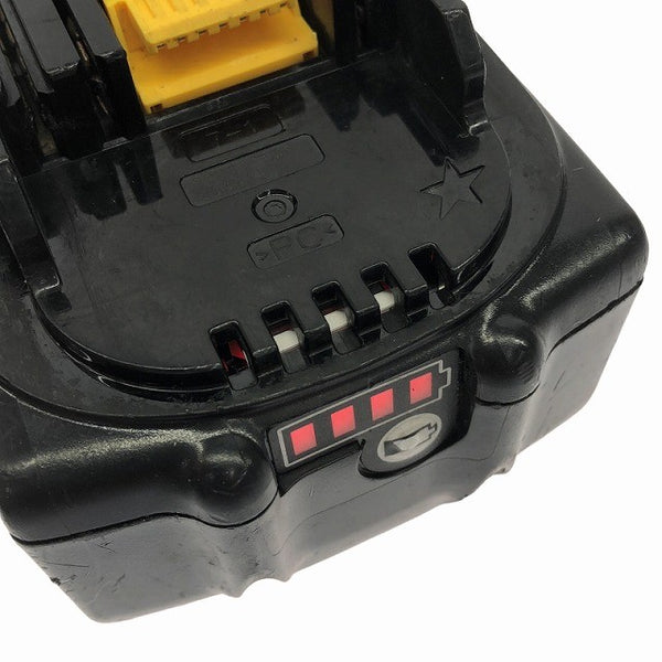 ☆中古品セット☆makita マキタ 18V 6.0Ah 純正 リチウムイオンバッテリー BL1860B  急速充電器 DC18RC リチウムイオン電池137763 - 7