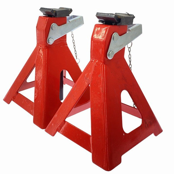 ☆中古品☆Meltec メルテック 4t ジャッキスタンド2 F-23 2台入 26～41cm 6段階調節131234 - 4