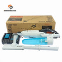 ☆美品☆makita マキタ 18V 充電式クリーナー CL281FD 白 パイプ＋ノズル＋サイクロンアタッチメント付 充電器付 コードレス 掃除機120168 - 1
