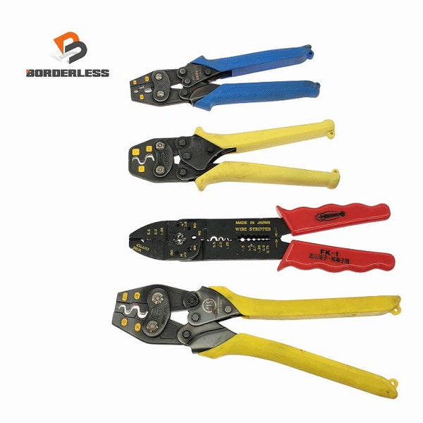☆中古品4本セット☆マーベル ハンドプレス MH-125 MH-17S ロブスター 圧着工具 AK-17MA2 FK-1 圧着ペンチ 圧着機 手動式136130 - 1