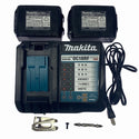☆中古品☆makita マキタ 18V 充電式インパクトドライバー TD173DRGXB バッテリー2個(18V 6.0Ah)充電器 ケース付き コードレス131634 - 9