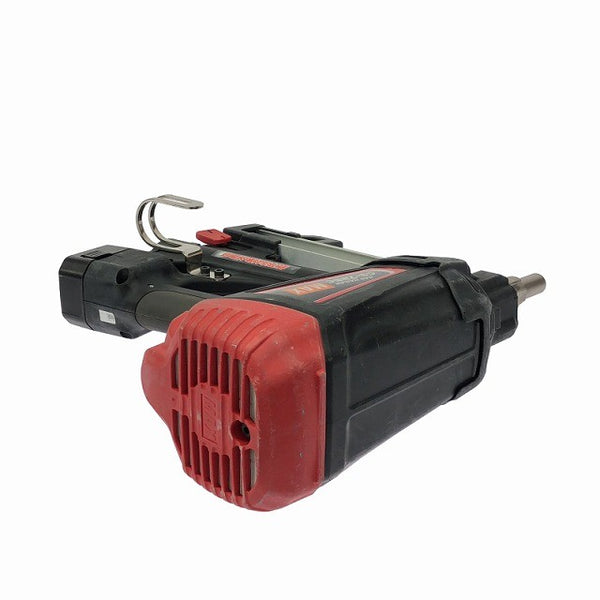 ☆中古品☆MAX マックス ガスネイラ GS-725C バッテリー3個(6V 1.5Ah) 充電器 ケース付 ガス銃 鋲打ち機 ピン打機131365 - 6