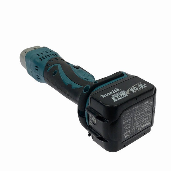 ☆中古美品☆makita マキタ 14.4V 充電式アングルドリル DA340D バッテリ2個(3.0Ah) 充電器 ケース付 コードレス コーナードリル130992 - 5