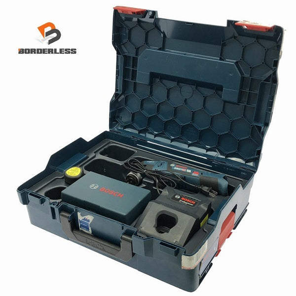 ☆中古品☆BOSCH ボッシュ 10.8V コードレスマルチツール GMF10.8V-28 バッテリ1個(2.0Ah) 充電器 ケース付 充電式 カットソー135604 - 1