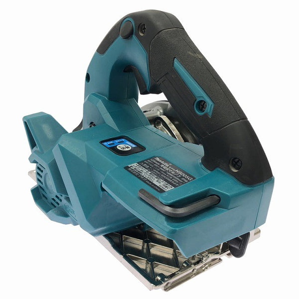 ☆中古品☆makita マキタ 40Vmax 125mm 充電式マルノコ HS005GRDX 青 バッテリ2個(2.5Ah) 充電器 ケース付 コードレス丸のこ131755 - 7