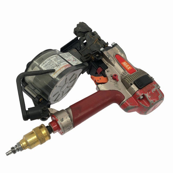 ☆中古品☆MAX マックス 65mm 高圧 コイルネイラ HN-65Z1 エア釘打機 エア釘打ち機 接合金物用 スーパーネイラ137086 - 4