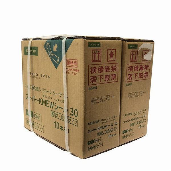 ☆未使用品20本セット☆Kmew 1成分変形シリコーンシーラント スーパーKMEWシール 30 1箱/10本×2 合計20本セット126543 - 3