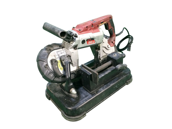 ☆中古品☆MEIHO メイホー ポータブルバンドソー MBS12 バイス付 コード式 帯鋸切断機 鉄工用 切断機 ワキタ120509 - 4