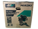 ☆未使用品☆HiKOKI ハイコーキ  36V 190mm コードレス卓上スライド丸のこ C3607DRA(K)(XPSZ) バッテリー1個 充電器付134595 - 10