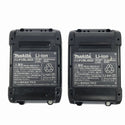 ☆中古品☆makita マキタ 40Vmax 125mm充電式防じんマルノコ KS002GRDX 青/ブルー バッテリー2個(2.5Ah) ケース付 丸ノコ133869 - 10