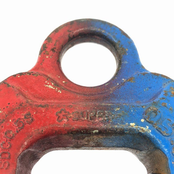 ☆中古品2個セット☆SUPERTOOLS スーパーツール スクリューカムクランプ SDC0.5S 荷重0.5ton ねじ式クランプ イーグルクランプ137994 - 8