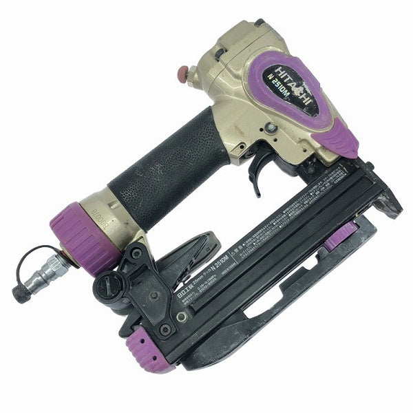 ☆中古品☆HITACHI 日立工機 25mm 常圧 タッカ N2510M 防護ゴーグル ケース付 エアツール エア工具 大工道具122479 - 4