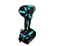 ☆未使用 限定色☆makita マキタ 18V 充電式インパクトドライバ TD173DGXTB ターコイズブルー バッテリ2個(6.0Ah) 充電器 ケース付134705 - 5