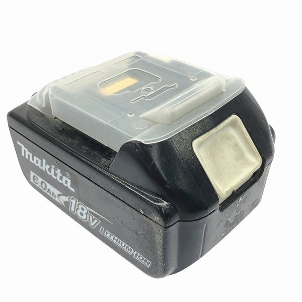 ☆中古品ト☆ makita マキタ 18V 6.0Ah 純正リチウムイオンバッテリー BL1860B 残量確認 LITHIUM-ION 雪/飛行機マーク123181 - 2