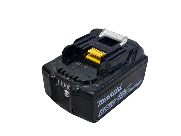 ☆中古品セット☆makita マキタ 18V 6.0Ah 純正 リチウムイオンバッテリー BL1860B 急速充電器 DC18RF リチウムイオン電池138795 - 4