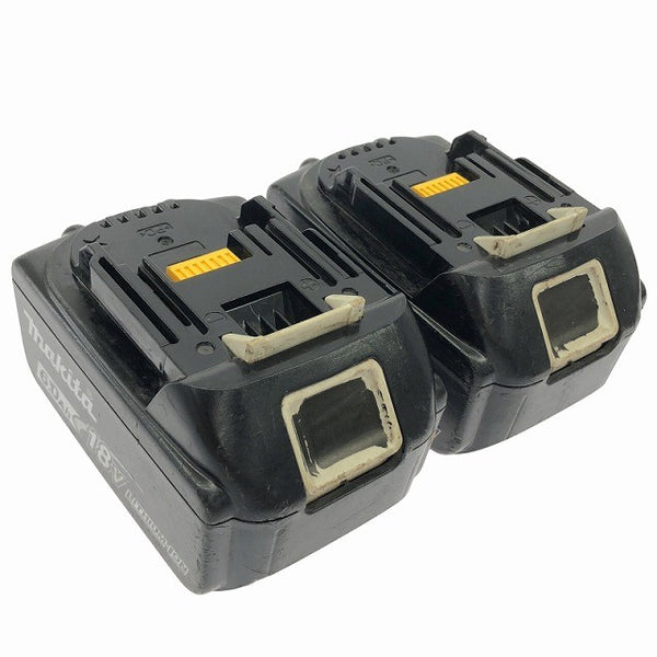 ☆中古品 5点セット☆makita マキタ 18V 6.0Ah 純正 リチウムイオンバッテリー BL1860B×4台 急速充電器 DC18RF136119 - 3
