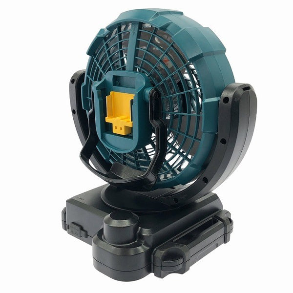 ☆中古品☆makita マキタ 14.4V/18V100V 充電式ファン CF102D 本体のみ コードレス 小型 扇風機 送風機118761 - 4