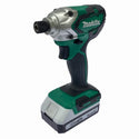 ☆極美品☆makita マキタ 18V 充電式インパクトドライバ MTD002DSAX バッテリー2個(18V 2.0Ah) 充電器 ケース付 コードレス130710 - 4