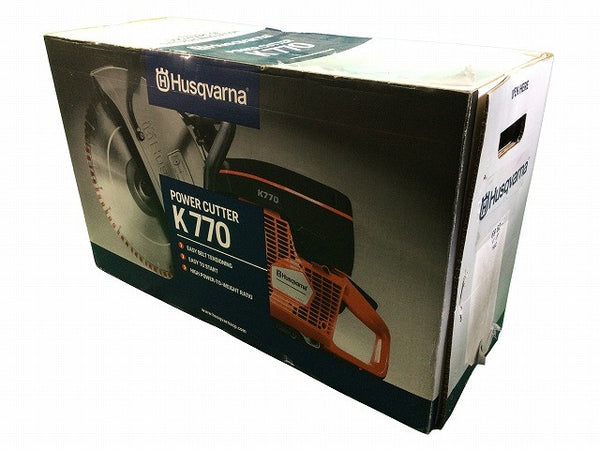 ☆未使用 HUSQVARNA ハスクバーナ パワーカッター K770 14" JP 14インチ エンジン式 エンジンカッター コンクリートカッター138389 - 3