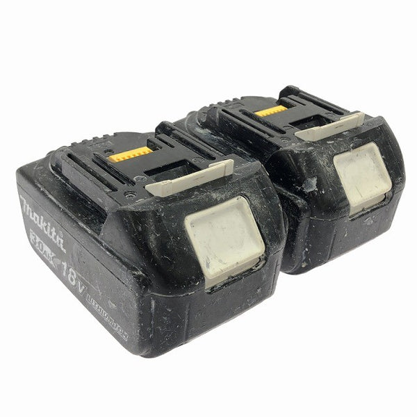 ☆中古品2点セット☆makita マキタ 18V 3.0Ah 純正 リチウムイオンバッテリー BL1830B 残量表示付 リチウムイオン電池 蓄電池134880 - 3
