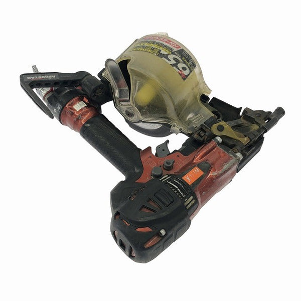 ☆中古品☆MAX マックス 65mm 高圧 コイルネイラ HN-65N4(D)-R エア釘打機 エア釘打ち機 ロール釘打機 ロール釘打ち機116824 - 4