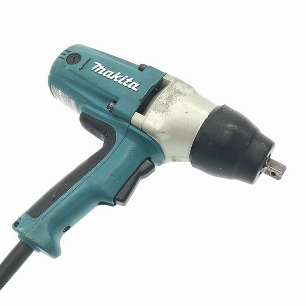 ☆中古品☆ makita マキタ 100V インパクトレンチ TW0350 青/ブルー 本体のみ117324 - 3