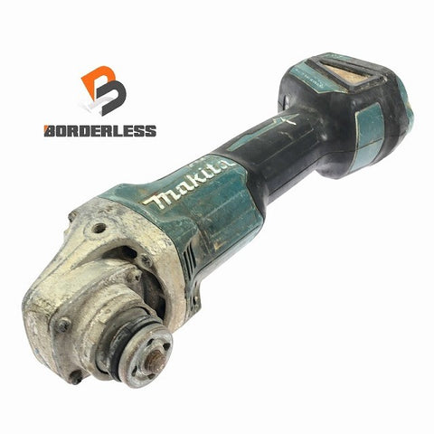 ☆中古品☆ makita マキタ 14.4V 100mm 充電式ディスクグラインダー GA403D 青/ブルー 本体のみ 研磨 研削 116044116044