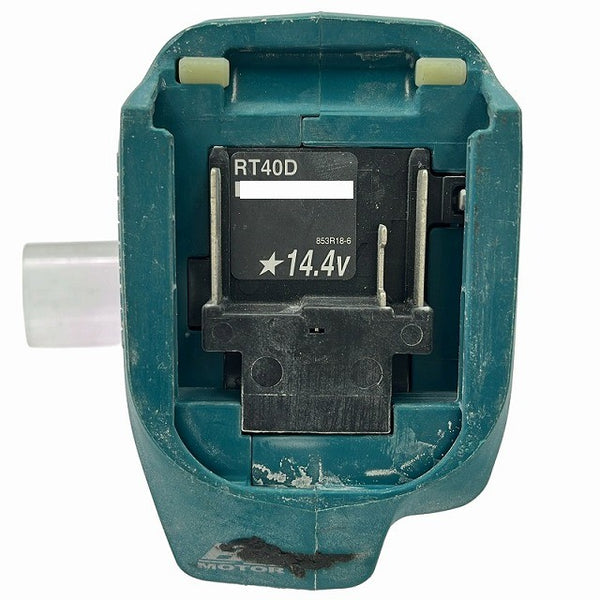☆中古品☆makita マキタ 14.4V 充電式トリマ RT40D 本体のみ 電動工具 研削 木工加工 日曜大工126791 - 10