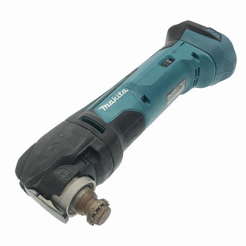 ☆中古品☆ makita マキタ 14.4V/18V 充電式マルチツール TM41D 青/ブルー 本体+バッテリー1個(18V 6.0Ah) - 0