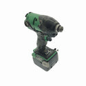 ☆中古品☆HITACHI 日立工機 14.4V コードレスインパクトドライバー WH14DSL2 バッテリ2個(14.4V3.0Ah) ケース付 充電式114927 - 5