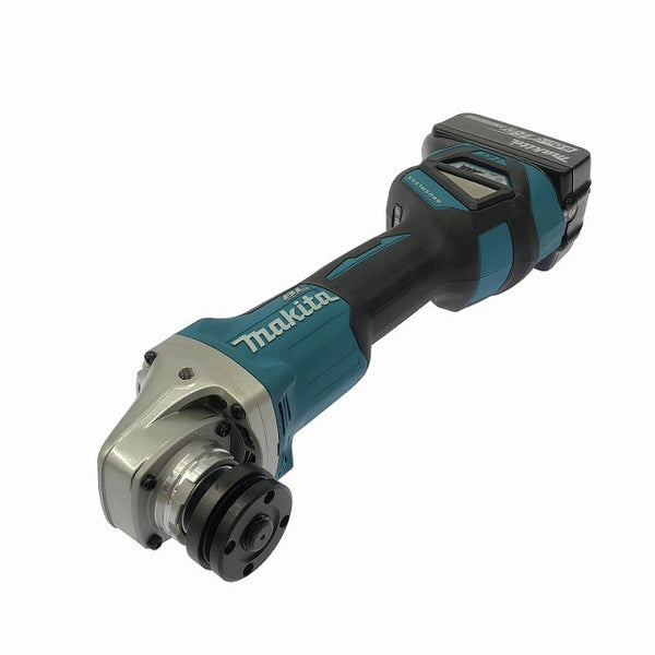 ☆未使用品☆makita マキタ 18V 125mm 充電式ディスクグラインダ GA512DRGX バッテリー2個(18V 6.0Ah) 充電器付き129487 - 6