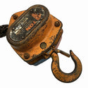 ☆中古品2個セット☆KITO キトー チェーンブロック M3形 CB010 荷重1.0ton/1ton 揚程2.5m 手動式 チェンブロック 吊り具 荷揚げ136501 - 3