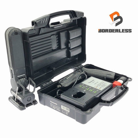 ☆中古品セット☆Panasonic パナソニック 充電スティックインパクトドライバ EZ7521 バッテリー2個+充電器+ケース+LEDライト EZ3720 - 0