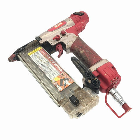 ☆中古品☆MAX マックス 55mm 高圧 フィニッシュネイラ HA-55SF1(D) 仕上釘打機 仕上釘打ち機 仕上げ釘打機 エア工具117204 - 0