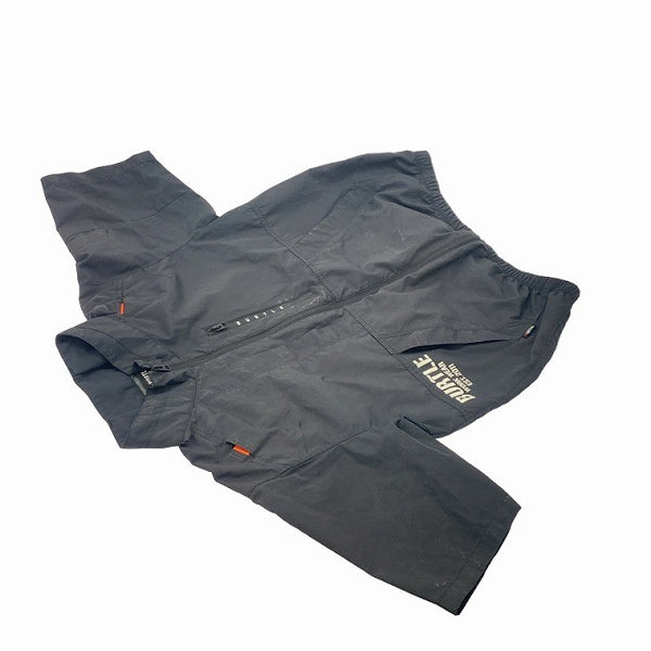 ☆比較的綺麗☆BURTLE バートル エアークラフト リチウムイオンバッテリー AC09 ファン AC370 充電器 空調作業服Mサイズ付き119276 - 4