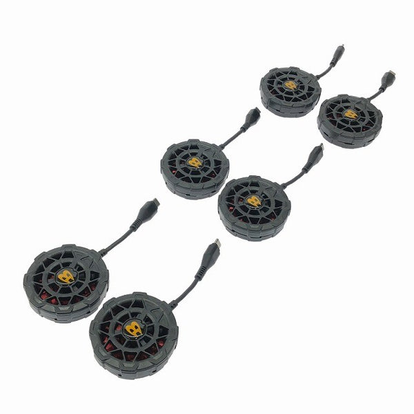 ☆未使用品2個セット☆ BURTLE バートル 氷冷ペルチェベスト IC101S 黒/ブラック Fサイズ/フリー アイスクラフト118814 - 4