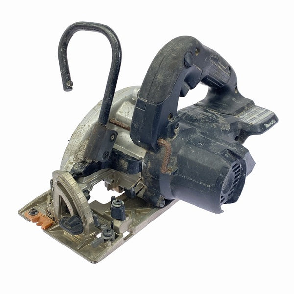 ☆中古品☆makita マキタ 18V 165mm 充電式マルノコ HS631D 黒 本体のみ コードレス 丸ノコ 丸のこ 丸鋸 木工用 切断機113572 - 4