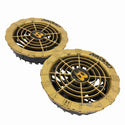 ☆中古品☆BURTLE バートル エアークラフト リチウムイオンバッテリー AC08-22V ファンユニット AC08-2 メタリックゴールド 空調作業服 暑さ対策134972 - 3