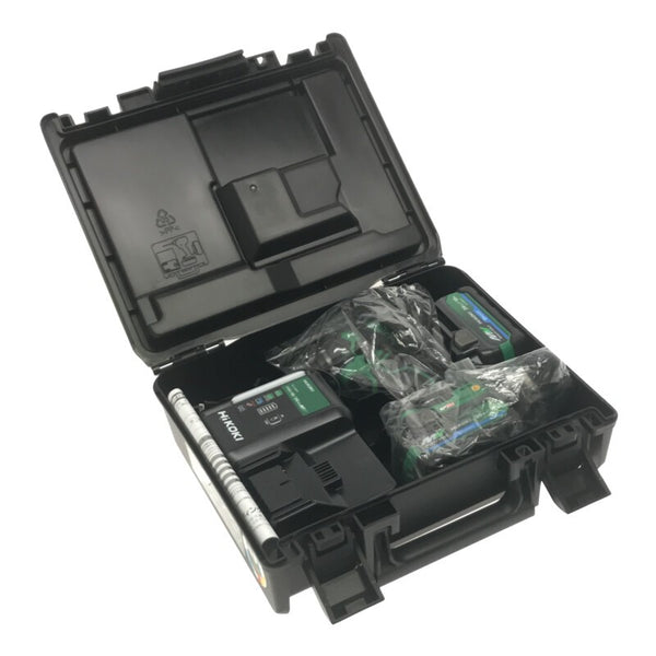 ☆未使用品☆HiKOKI ハイコーキ 36V コードレスインパクトドライバー WH36DC(2XPSZ) アグレッシブグリーン フルセット117286 - 3