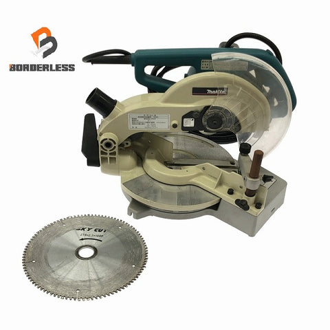 ☆中古品 コメント必読☆ makita マキタ 100V 216mm 卓上マルノコ LS0840F 木工用 切断機 丸鋸/丸ノコ/丸のこ