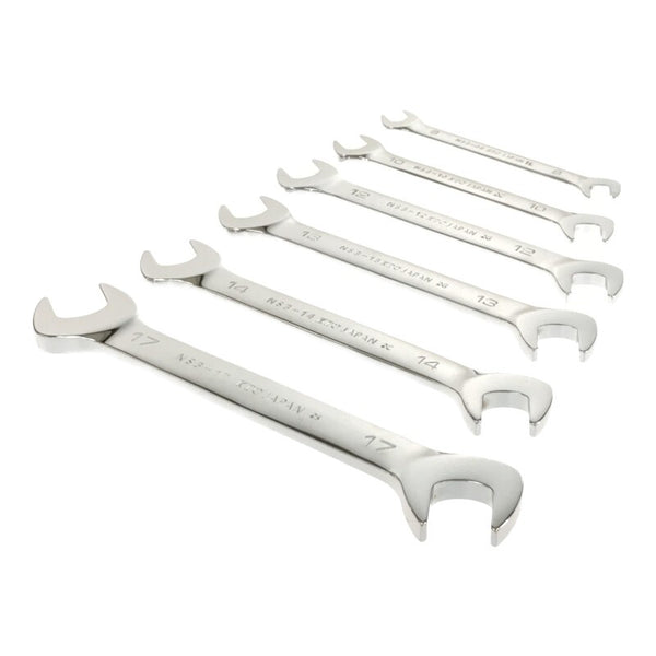 ☆未使用品☆nepros ネプロス アングルヘッドスパナセット NTS306 6本組 京都機械工具 KTC126130 - 3