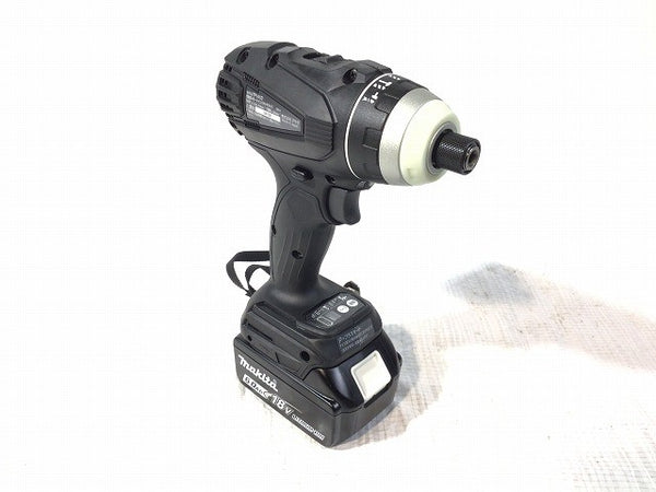 ☆未使用品☆makita マキタ 18V 4モードインパクトドライバー TP141DRGXB 黒 バッテリ2個(18V6.0Ah) 充電器 ケース付 コードレス - 5
