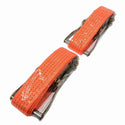 ☆未使用品2本セット☆2インチ アンダーリフト用 ラチェットタイダウン 荷物固定ベルト 固縛 ストラップ 搬送 レッカー車 トラック118160 - 4