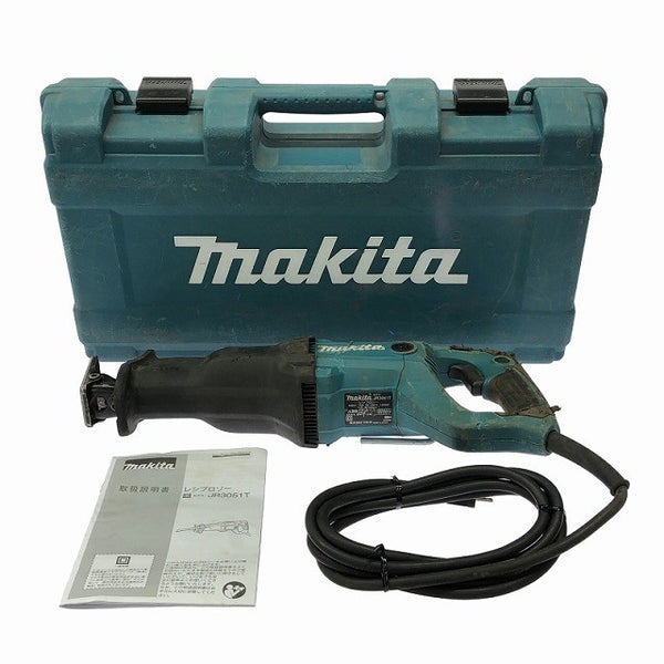 ☆中古品☆makita マキタ 100V 50/60Hz レシプロソー JR3051T ケース付 セーバーソー セーバソー 電気のこぎり 電動工具130707 - 3