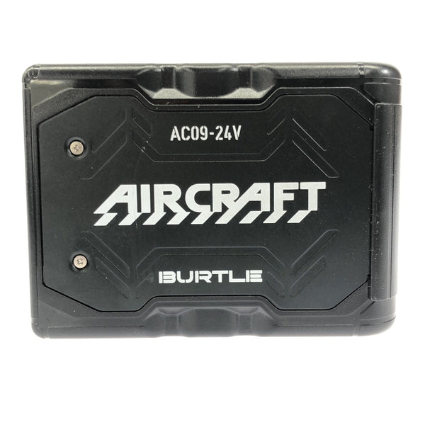 ☆中古品☆BURTLE バートル 24V エアークラフト用バッテリー AC09 ACアダプタ付 空調作業服用 暑さ対策 2025年モデル118673 - 6